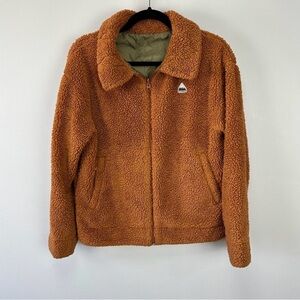 Burton Lynx Fleece Sherpa Reversible Jacket Coat-Sm